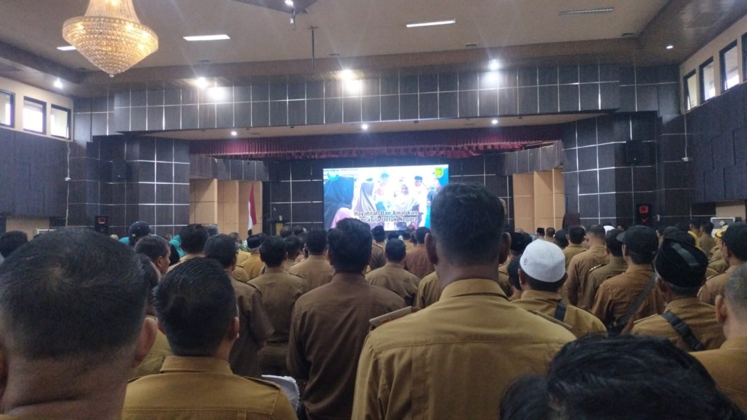 Rapat Kerja Pemkab Inhil Bahas Pajak, BPJS Ketenagakerjaan Dan Dana Desa Untuk TBM