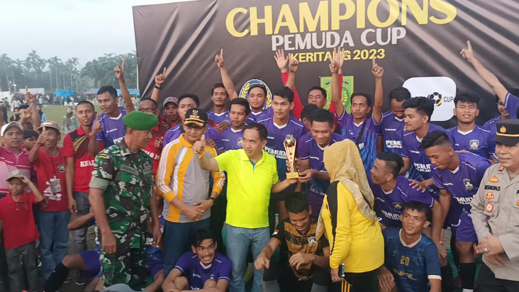 Hadiri Pertandingan Final Pemuda Cup Kotabaru, Ferryandi Senang Antusiasme Masyarakat