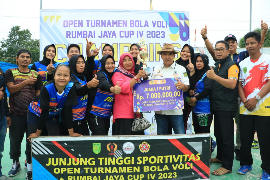 Turnamen Voli Rumbai Jaya Cup, Ferryandi: Pembinaan Atlit Sejak Dini Sangat Perlu Dilakukan