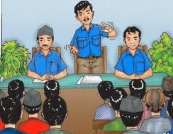 Rapat Dengar Pendapat yang difasilitasi DPRD Inhil tersebut membahas petisi warga Desa Belantaraya