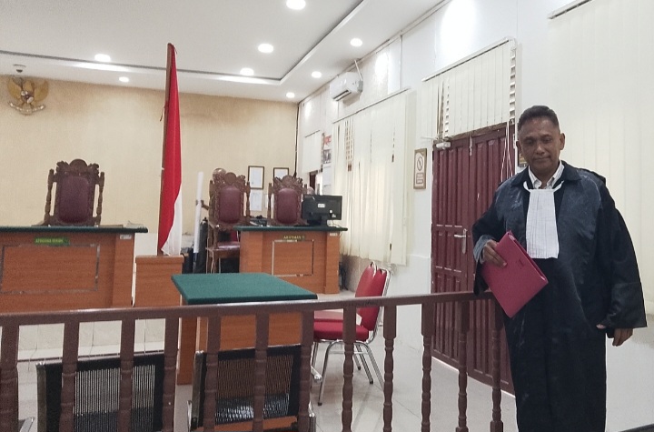 Sidang PK Terpidana Kasus Pencurian Sawit PT IJA  Agus Bin Kadri Molor Beberapa Jam