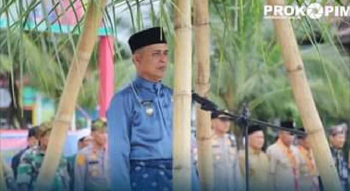 Semarak, Milad Perdana Kecamatan Batang Tuaka Dihadiri Pj Bupati Herman