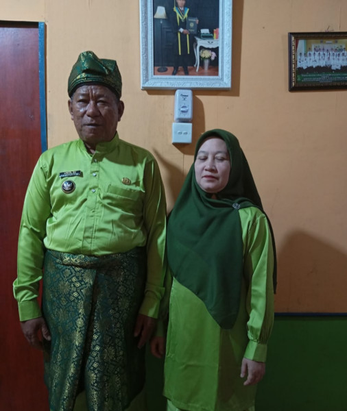 Kades Sari Mulya Amir SE,  Ucapkan selamat dan sukses  MTQ ke-54 di Kecamatan Enok