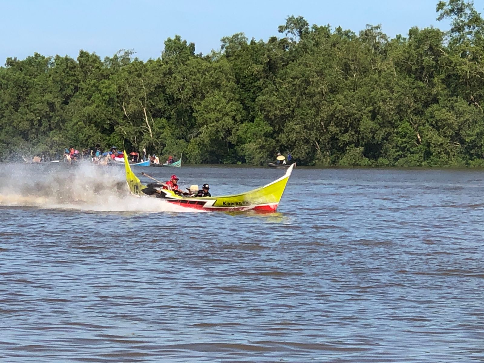 Pacu Pompong di Kuala Patah Parang Diharapkan Jadi Ivent Tahunan Inhil