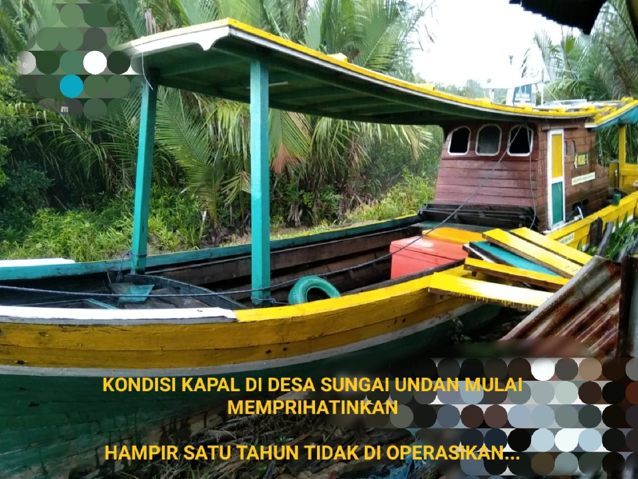 Bantuan Perahu Motor Untuk Nelayan Dari Baznas Inhil Tidak Berjalan Maksimal