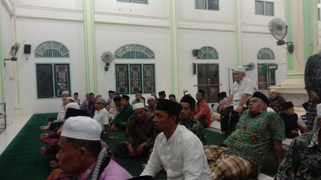 Usai Ditetapkan oleh PP Muhammadiyah, Warga Muhammadiyah di Kampar Gelar Sholawat Tarawih Perdana