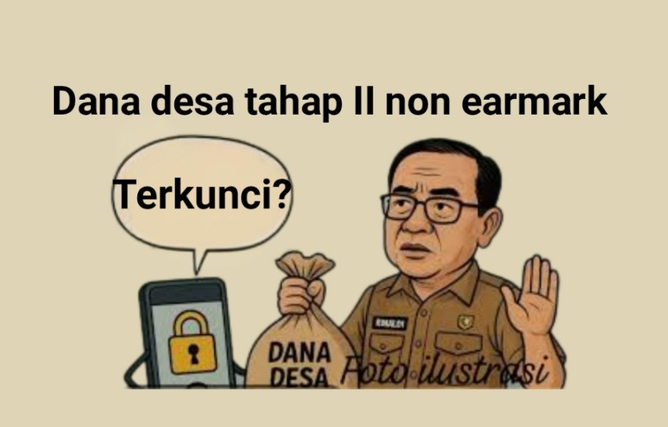 Sekitar 100 Desa di Inhil Belum Terima Pencairan Dana Tahap II Non Earmark, Honor Perangkat Desa Tertungga