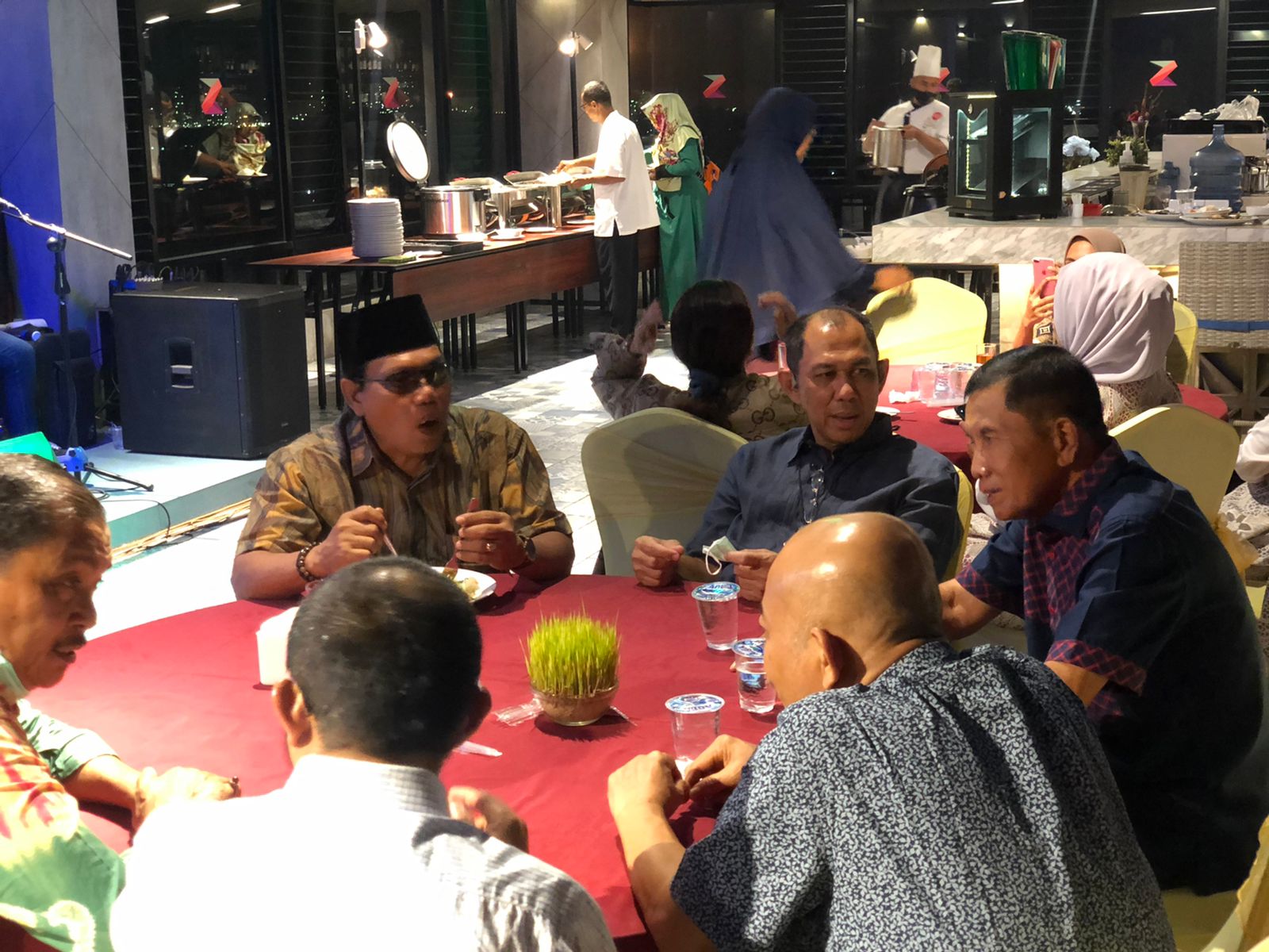 Welcome Dinner Sambut Kedatangan Peserta Muprov VII Kadin Riau di Kota Dumai